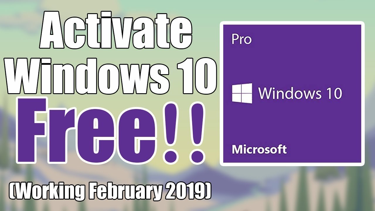 windows 10 pro product key 2018 free